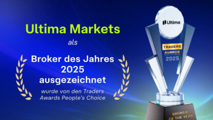 Ultima Markets wurde von als Broker des Jahres 2025 ausgezeichnet.