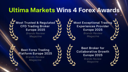Ultima Markets Recognised as Industry Leader with Four New Forex Awards
